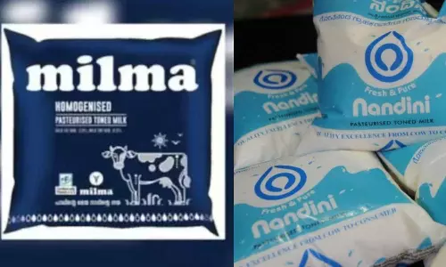 Milma against distribution of Nandini milk in Kerala,നന്ദിനി പാല്‍ കേരളത്തില്‍ വില്‍ക്കുന്നതിനെതിരെ മില്‍മ,അമൂല്‍ കര്‍ണാടകയില്‍ വരുന്നത് നന്ദിനി എതിര്‍ക്കുന്നു,latest malayalam news