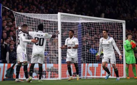 Real Madrid,Chelsea,a,2nd leg, UCL semi final Real Madrid,Chelsea,a,2nd leg, UCL semi final