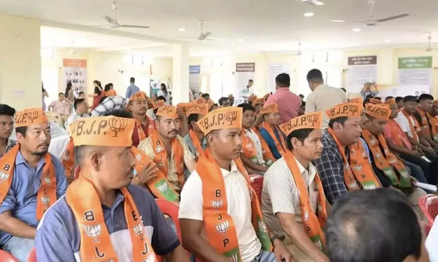 110FormerMembersofBodoTerrorOutfitJoinBJPinAssam, BodoTerrorOutfitMilitantstoBJP 110FormerMembersofBodoTerrorOutfitJoinBJPinAssam, BodoTerrorOutfitMilitantstoBJP