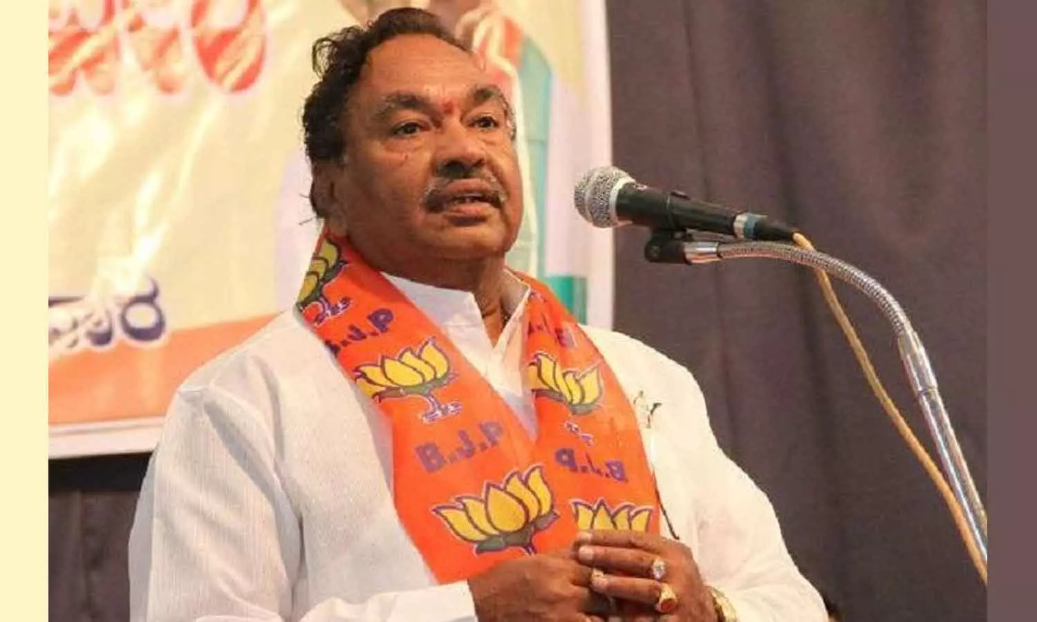 KS Eshwarappa denies tiff with BJP after son denied ticket KS Eshwarappa denies tiff with BJP after son denied ticket