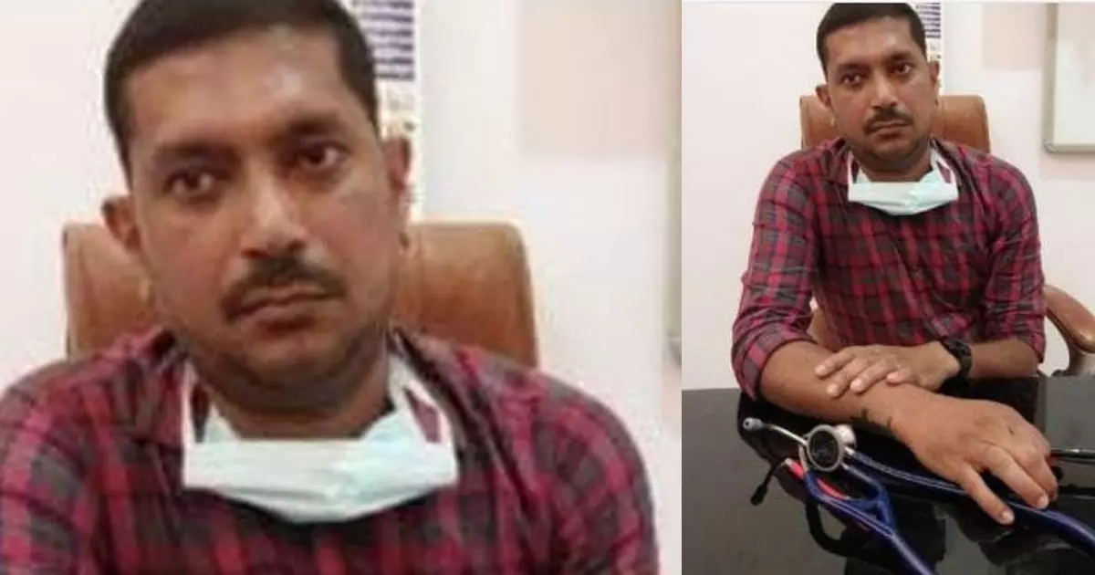 Fake doctor Ratheesh (41), a native of Ernakulam North Paravoor, was arrested in Malappuram. Fake doctor Ratheesh (41), a native of Ernakulam North Paravoor, was arrested in Malappuram.