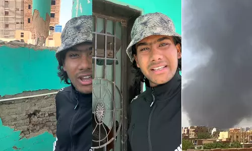 Malayali ,Malayali stuck in Sudan  Malayalee vlogger Maheen about the sudan conflict,