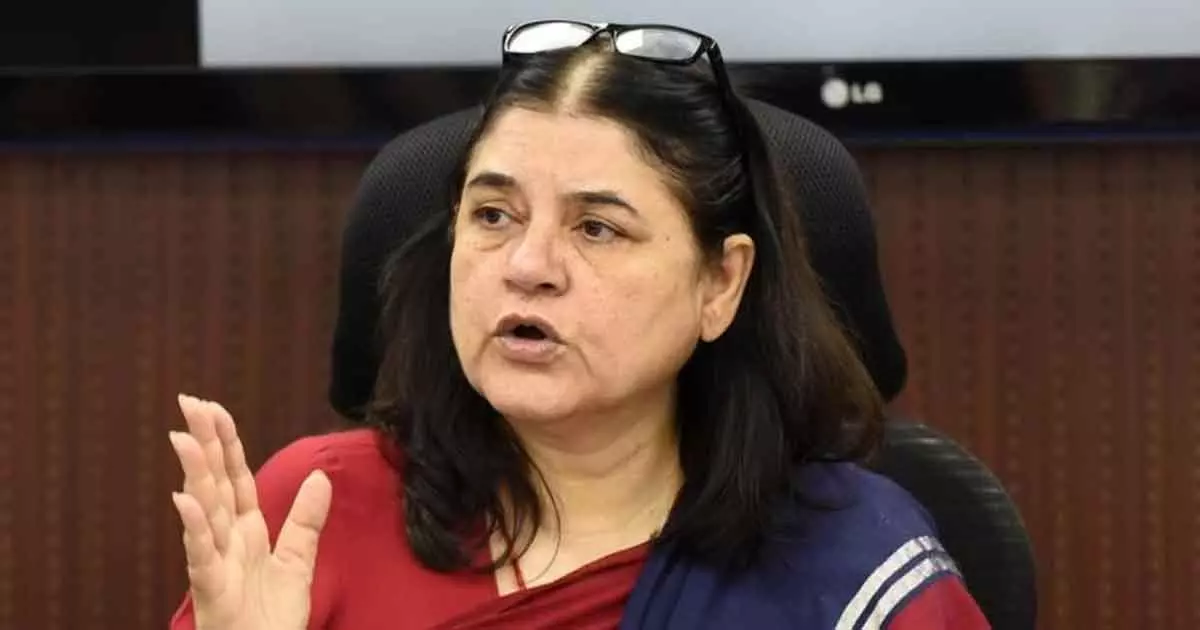 maneka gandhi criticises forest dept kerala