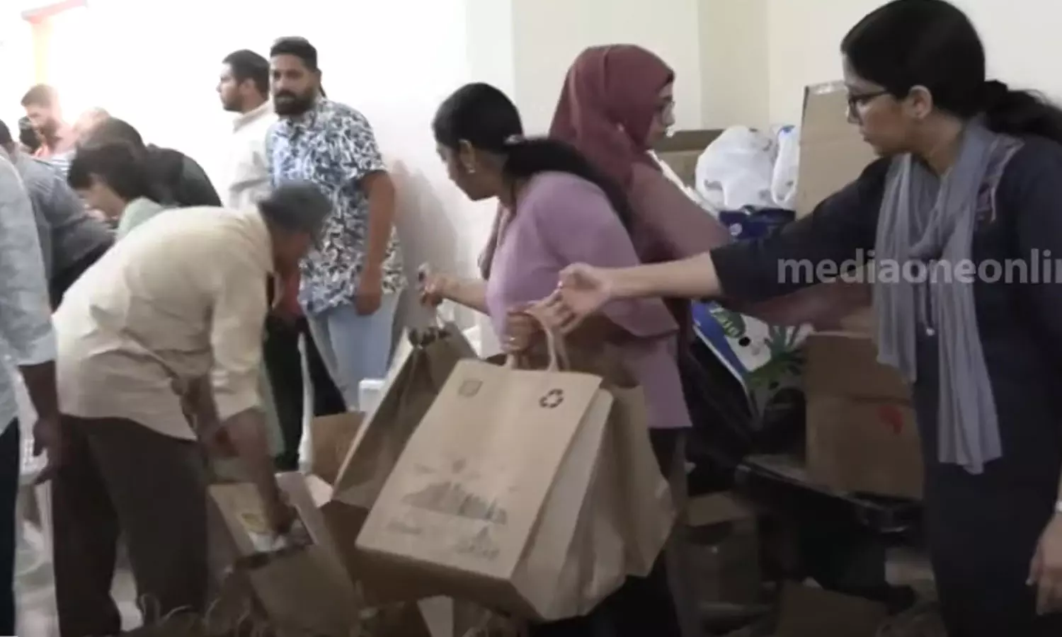 Nadutumam Qatar delivers food packages on Eid Nadutumam Qatar delivers food packages on Eid