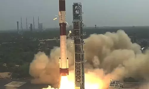ISRO launches two Singaporean satellites to space on PSLV C55