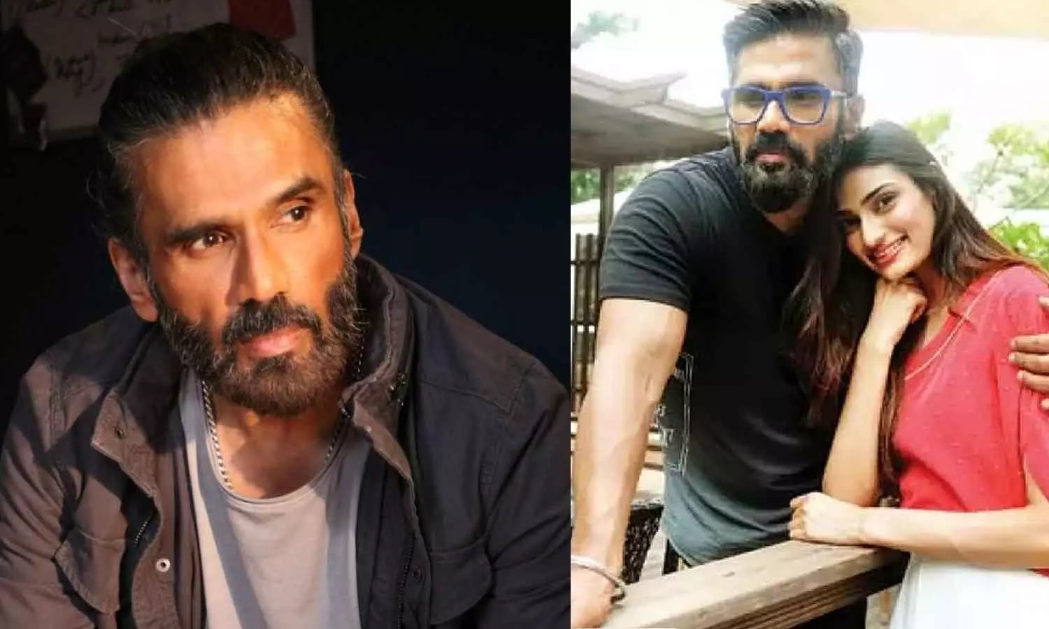 Sunil Shetty with daughter Athiya Shetty