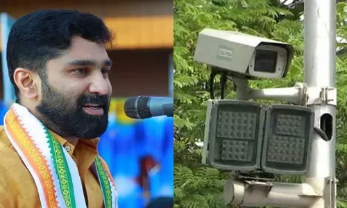 v t balram alleges ai camera corruption