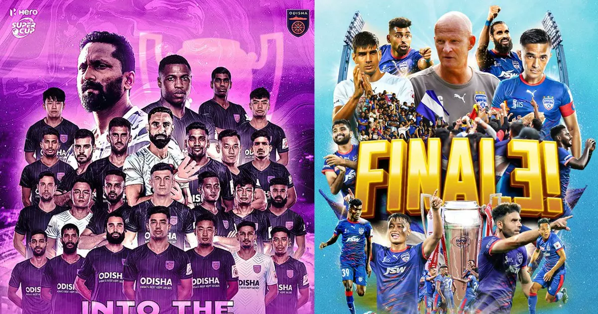 Odisha FC vs Bengaluru FC in Hero Super Cup Final today