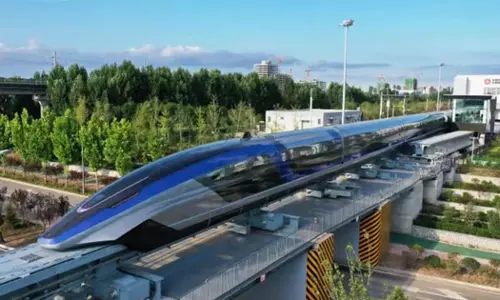 Worlds Fastest Maglev Train Reaches 600 Km/Hr in China