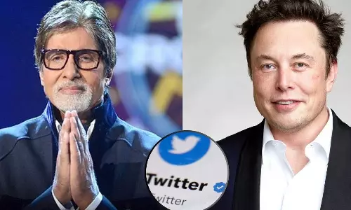 Amitabh Bachchan has hilarious response as he gets blue tick back on Twitter,ട്വിറ്റർ ആന്റി...എന്റെ പണം പോയി....ഇനി ഞാൻ എന്തു ചെയ്യും; മസ്‌കിനോട് ബിഗ് ബി