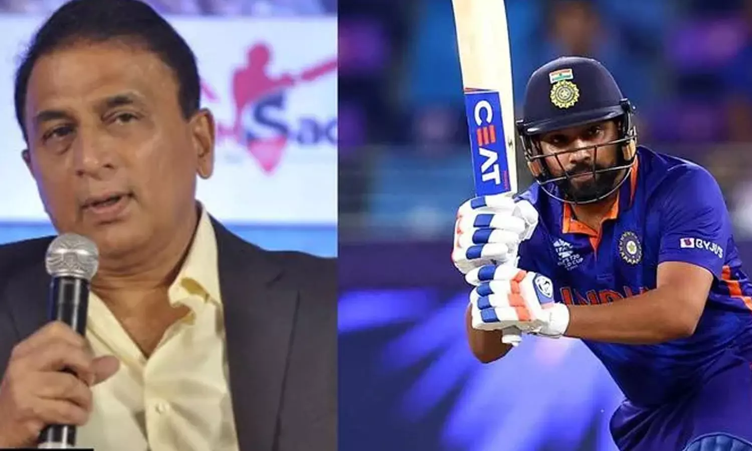 rohit sharma sunil gavaskar