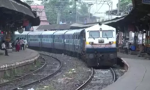 Trains are held up for track upgrades