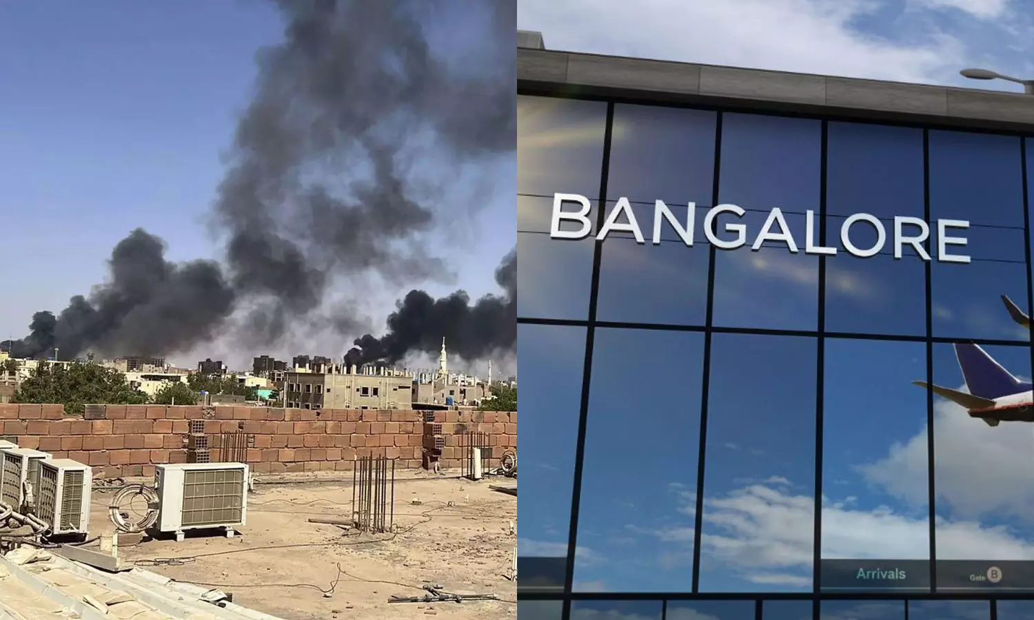 Malayalees who came from Sudan got stuck at Bengaluru airport Malayalees who came from Sudan got stuck at Bengaluru airport