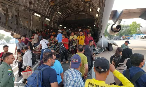 ഓപ്പറേഷൻ കാവേരി; ഇന്ത്യക്കാരുമായുള്ള മൂന്നാം വിമാനം ഡൽഹിയിലെത്തി