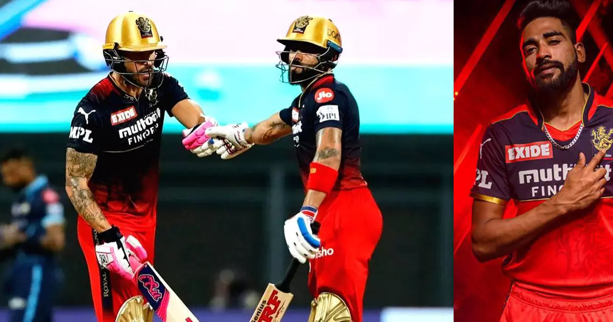 IPL: Faf du Plessis battle for Orange Cap; Siraj fights for the Purple Cap