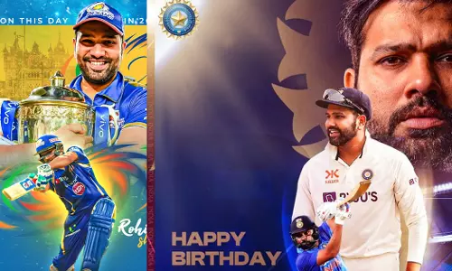 Indian National Team Captain Rohit Sharma turns 36 today