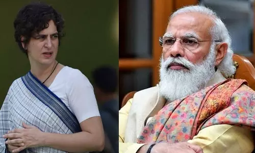 Priyanka Gandhi criticises Modi