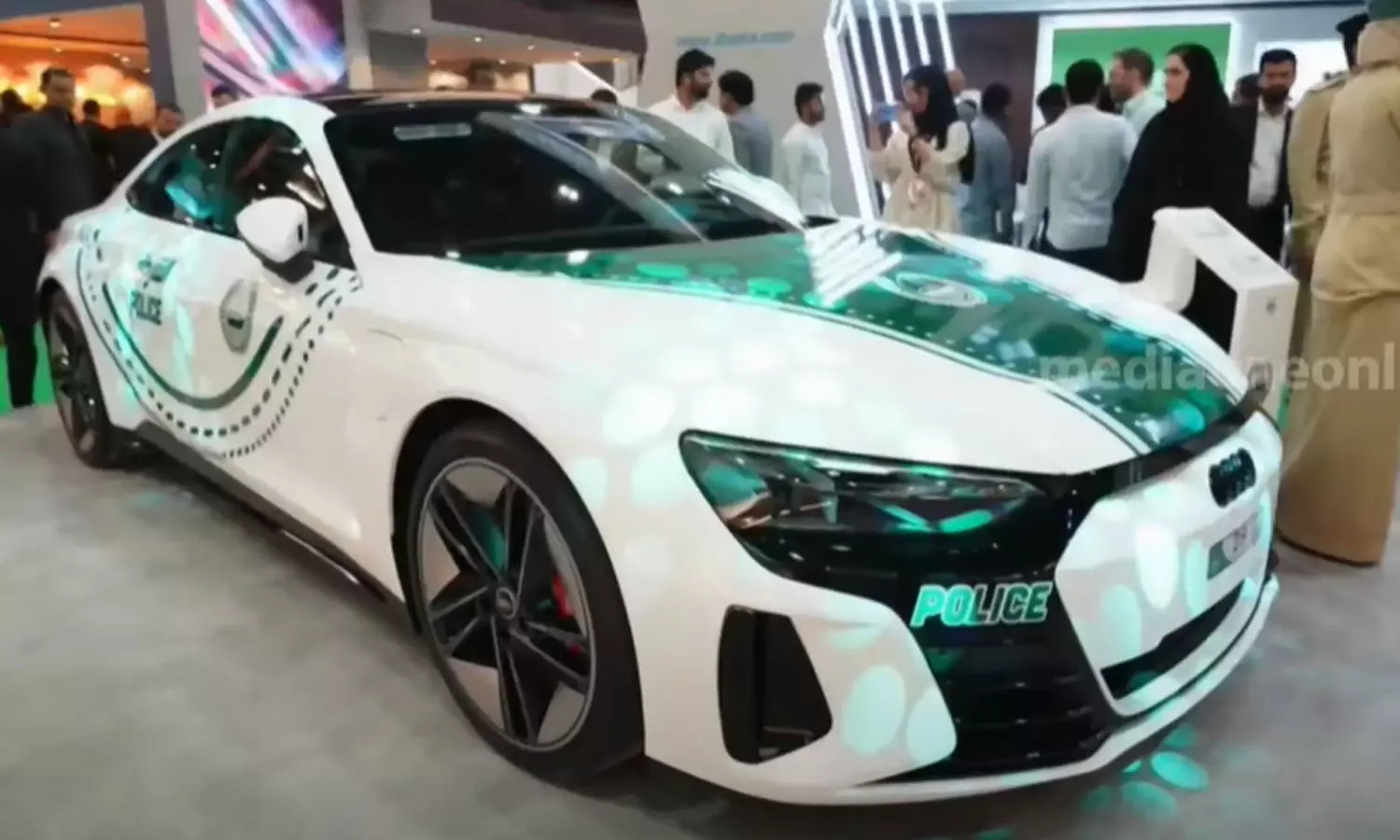 new addition to the Dubai Police luxury car collection