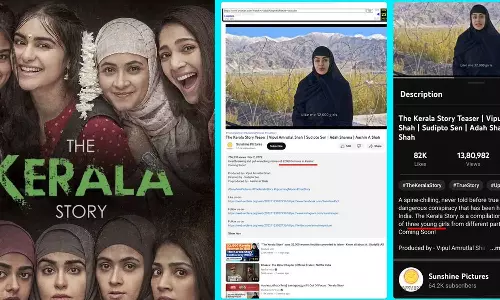 മതം മാറ്റിയത് മൂന്ന് പെൺകുട്ടികളെ, 32,000 അല്ല;  യൂട്യൂബ്  ഡിസ്‌ക്രിപ്ഷന്‍ തിരുത്തി ദി കേരള സ്റ്റോറി