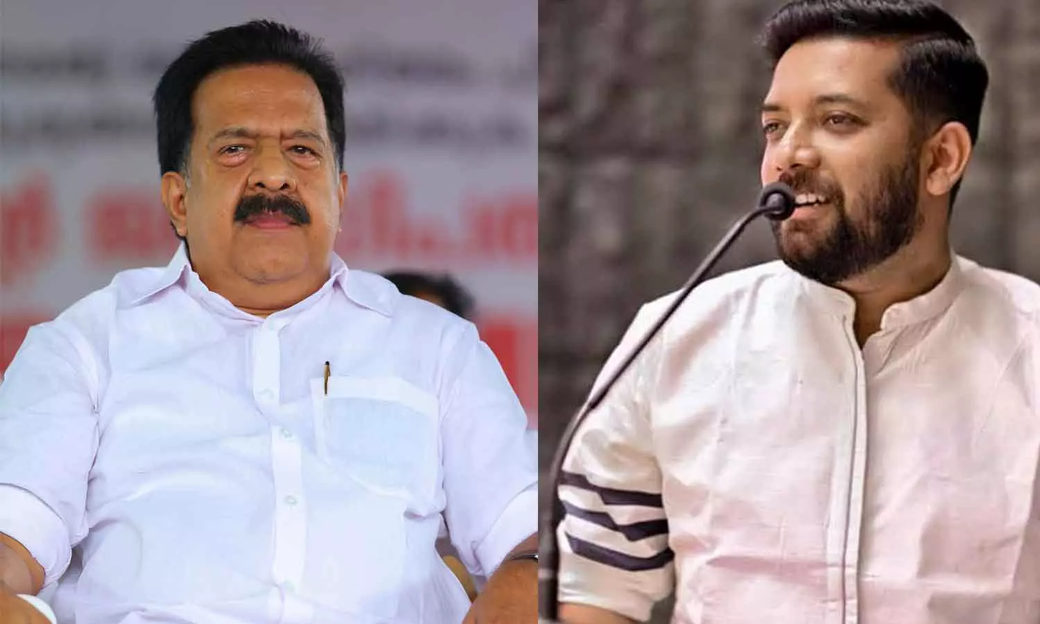 Shafi parambil against ramesh chennithala