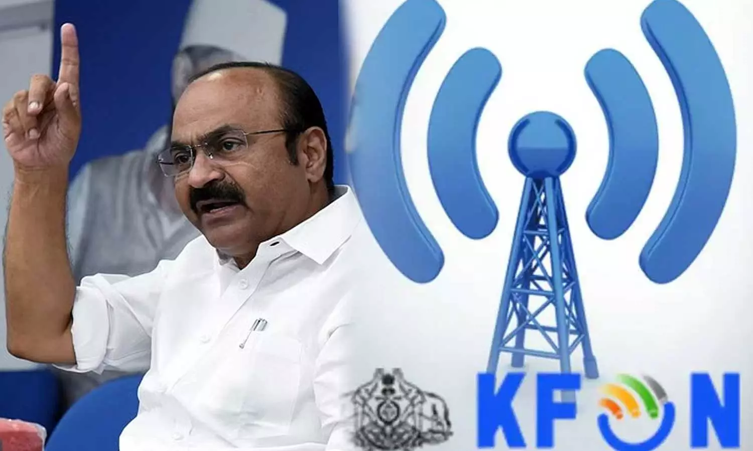 കെ ഫോണിലും എ.ഐ മോഡൽ അഴിമതി, കരാർ നൽകിയത് മുഖ്യമന്ത്രിക്ക് ബന്ധമുള്ള പ്രസാഡിയോ കമ്പനിക്ക്; വി.ഡി സതീശൻ