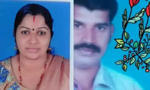 wife beat husband to death kollam