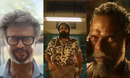 വിന്റേജ് ലുക്കിൽ മോഹൻലാൽ, മാസ് റോളിൽ രജനി; ജയിലർ റിലീസിന്