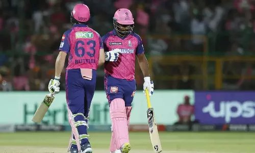 ബട്‍ലര്‍- സഞ്ജു ഷോ; രാജസ്ഥാന് കൂറ്റന്‍ സ്കോര്‍