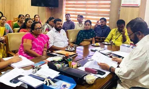 Pre-primary teachers protest, Pre-primary teachers discussion with the Education Minister V Sivankutty