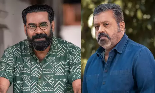 Suresh Gopi, Biju Menon, Garudan, Midhun Manuel Thomas, സുരേഷ് ഗോപി, ബിജു മേനോന്‍, ഗരുഡന്‍, മിഥുന്‍ മാനുവല്‍ തോമസ്