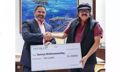 Award money to needy family