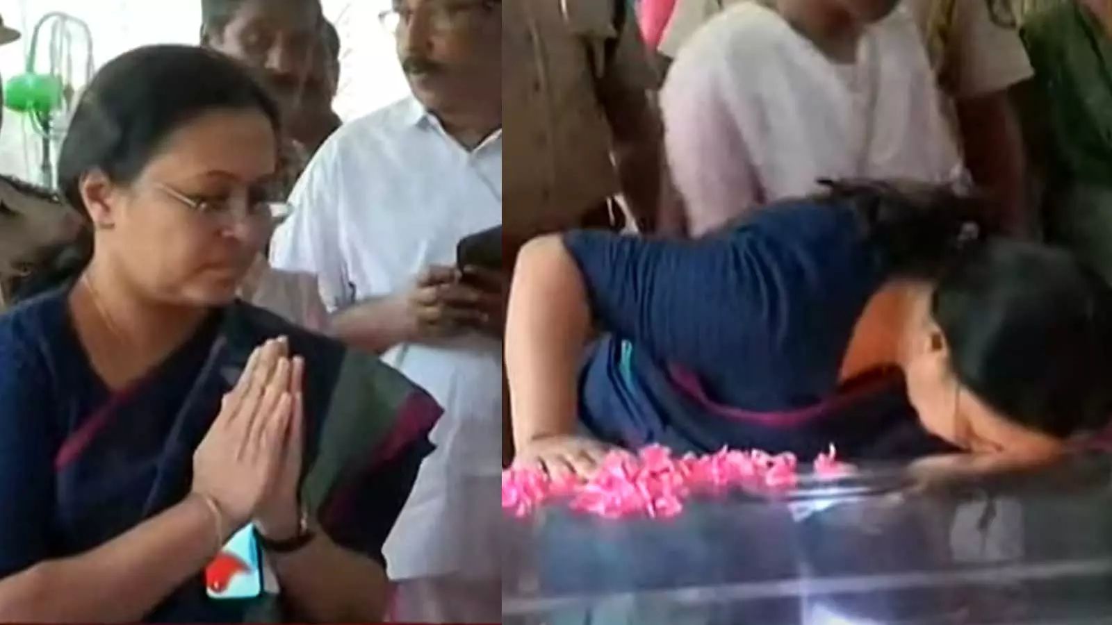 Minister Veena George paid tribute to Dr.Vandana Das,kottarakkara doctor murder case,ഡോ. വന്ദനക്ക് ആദരാഞ്ജലിയർപ്പിച്ച് മന്ത്രി വീണാ ജോർജ്
