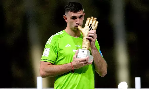 Argentina’s goalkeeper Emiliano Martinez to visit Kolkata, Argentina’s goalkeeper Emiliano Martinez to visit India, Emiliano Martinez in India