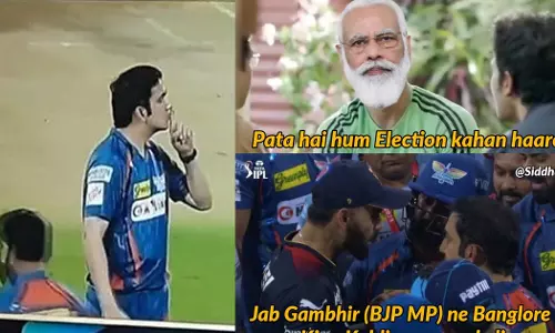 അന്ന് ഗംഭീറിന്റെ ടീമിനെ തോൽപ്പിച്ചു, ഇന്ന് പാർട്ടിയെയും; കർണാടക തെരഞ്ഞെടുപ്പ് ഫലത്തിൽ ട്വിറ്റർ ട്രോൾമഴ