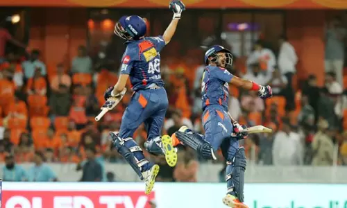 Lucknow Super Giants advance by beating Hyderabad Sunrisers