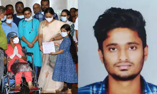 Kailash Naths liver gets new life; Veena George with the note