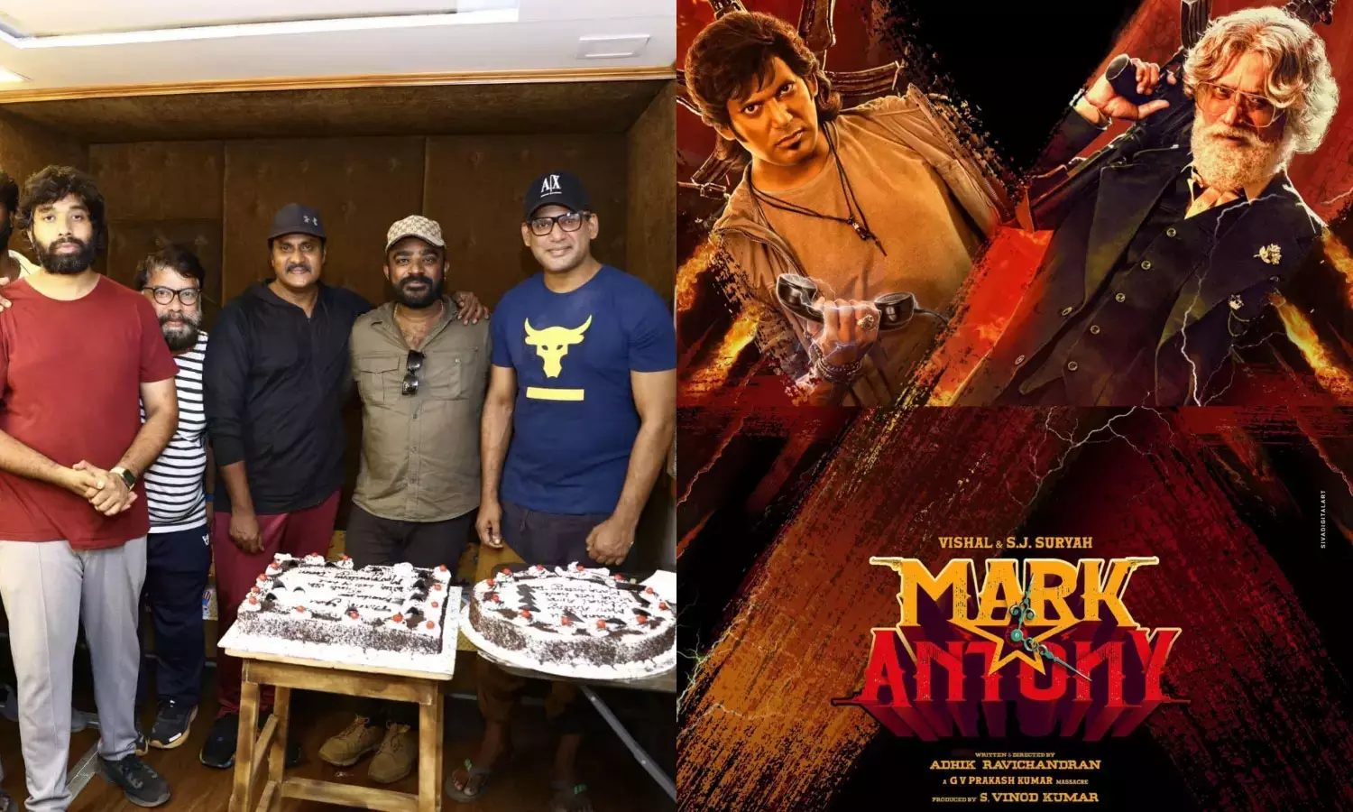Vishal new movie mark antony wrapped up