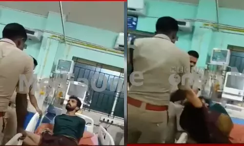 തിരൂരങ്ങാടിയിലും വൈദ്യപരിശോധനക്കെത്തിച്ച പ്രതിയുടെ പരാക്രമം