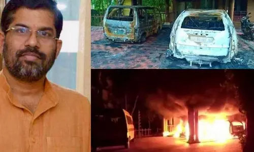 Crime Branch said that the first investigation in the case of burning the ashram of Sandipanandagiri was flawed