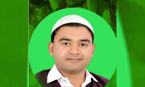 Muslim league won in meerut corporation election