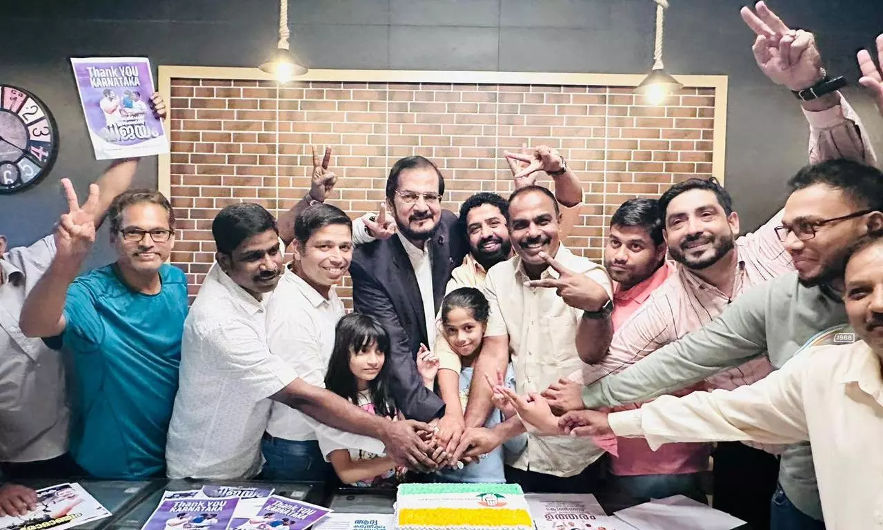 Congress victory Celebration