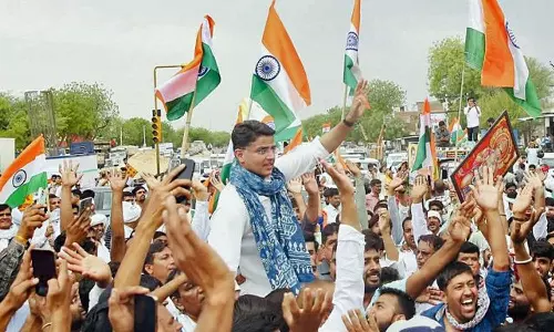 Sangharsh Yatra,Ashok Gehlot, Sachin Pilots Jan Sangharsh Padayatra will conclude today in Jaipur,സച്ചിന്‍ പൈലറ്റിന്റെ ജൻ സംഘർഷ് പദയാത്ര ഇന്ന് ജയ്‌പുരിൽ സമാപിക്കും