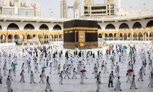 Umrah pilgrims