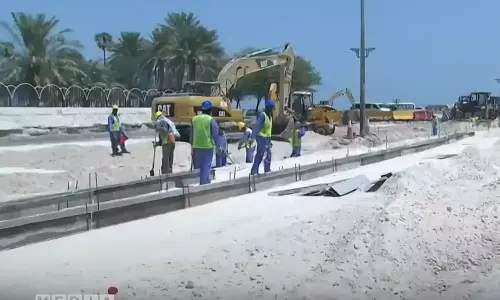 there will be a big job loss in the traditional labor sector in Qatar- Study