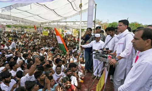 Sachin Pilots padayatra, the crisis in Rajasthan Congress worsens, Sachin Pilots padayatra in Rajasthan, Sachin Pilot-Ashok Gehlot rift, Sachin Pilot, Ashok Gehlot
