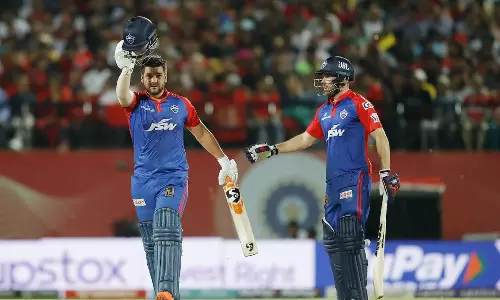 റൂസോ - പ്രിഥ്വി ഷോ... ഡൽഹിക്ക് കൂറ്റൻ സ്‌കോർ