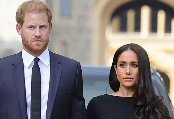 Prince Harry, his wife Meghan