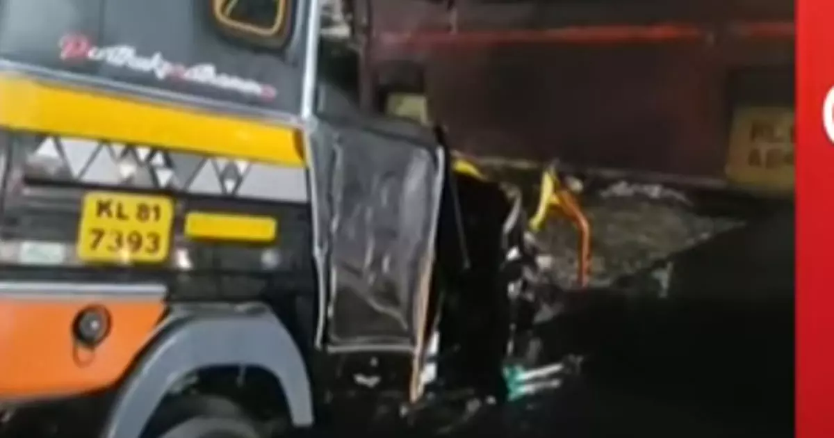 തിരുവനന്തപുരത്ത് കെ.എസ്.ആർ.ടി.സി ബസും ഓട്ടോയും കൂട്ടിയിടിച്ചു; നവജാത ശിശു ഉൾപ്പടെ മൂന്ന് പേർ മരിച്ചു