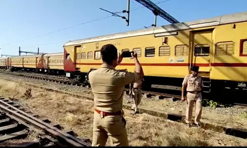 The father of the man who came to testify in the Elathur train arson case hanged himself