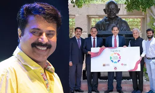 Mammootty-family connect-Care and Share International Foundation